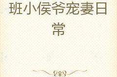 小侯爷的哄妻日常,浪漫满屋，爱意满满